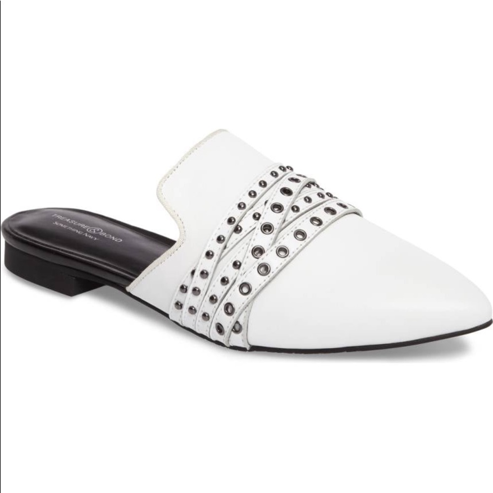 SomethingNavy x Treasure&Bond Strappy Mules • 7.5